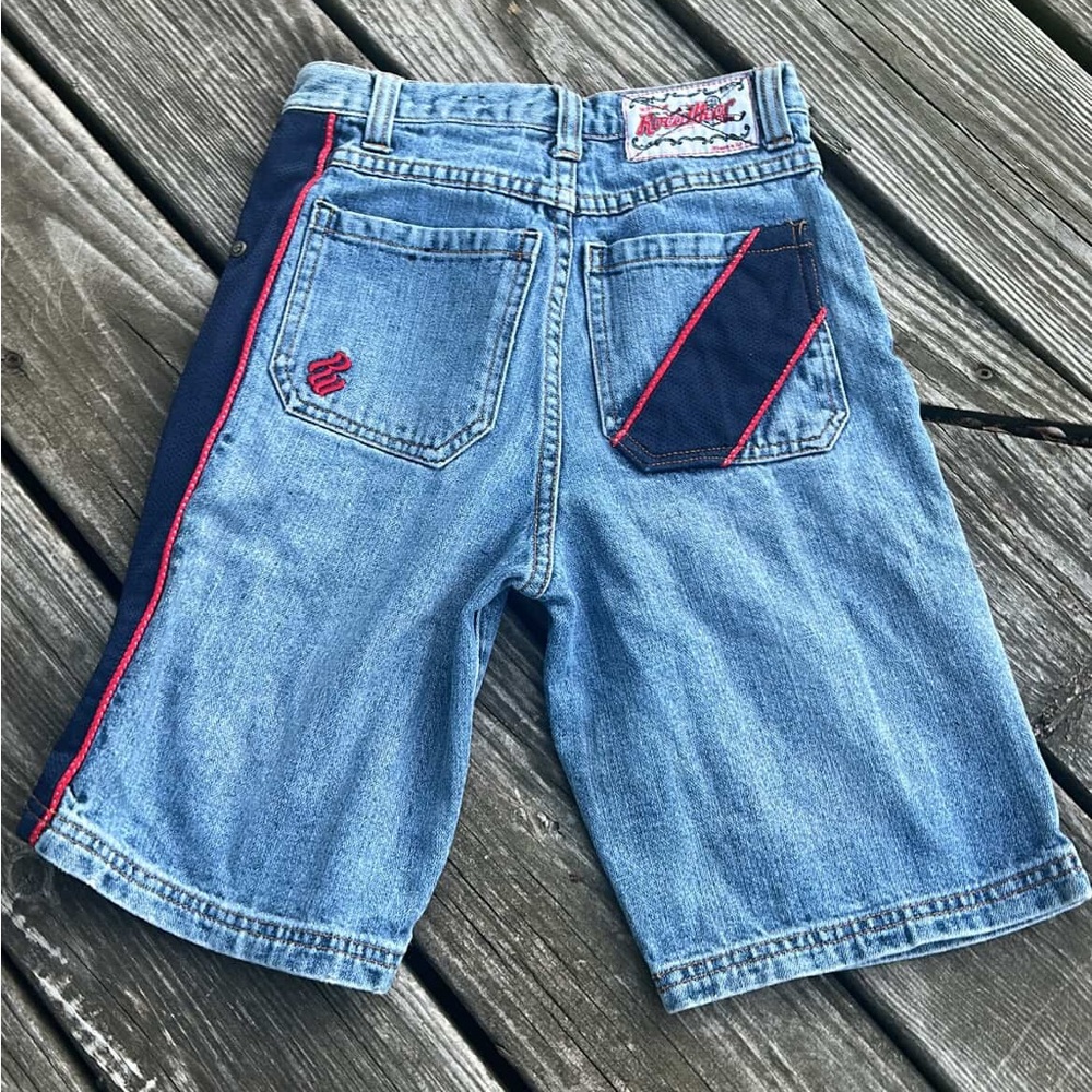 Y2k Rocawear Youth Size 7 Jorts Baggy